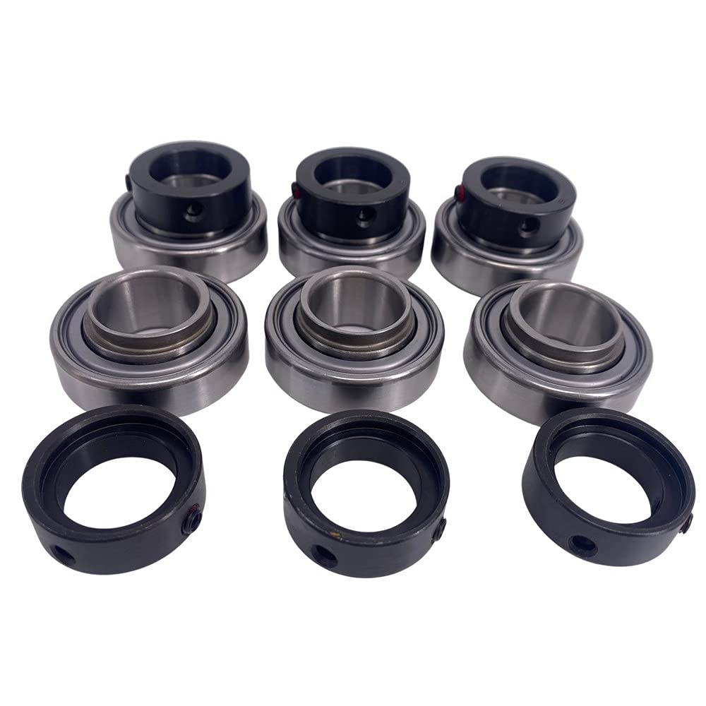 DEEG 6PCS Mower Deck Spindle Bearing Replacement CSA205-16 25.4X52X15/31mm