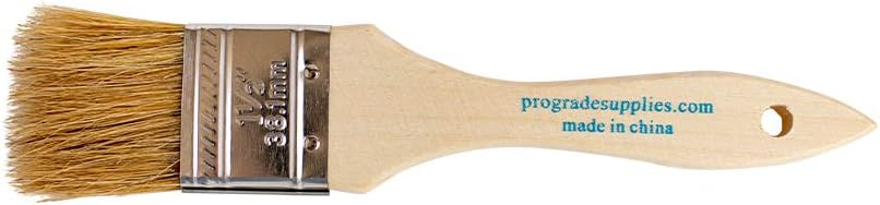 Chip Paint Brushes - 36 Ea 1.5 Inch Chip Paint Brush Light Brown