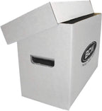 Short Comic Storage Box - 1 Pack | Holds 150-175 Current/Silver Age Comics | Stackable, Durable 200 lb. Strength