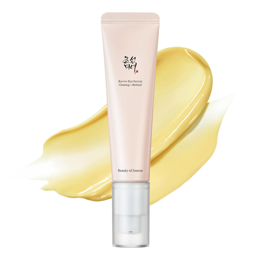 Revive Eye Serum with Retinal Niacinamide Correction for Puffy Eye Bags Fine Lines Dark Circles Wrinkles, Korean Skin