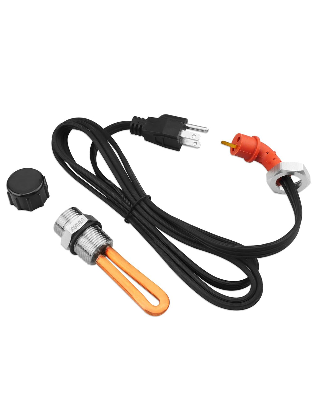 JUWEVAZU 5003619AB Engine Block Heater Assembly with Wiring Harness