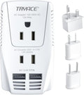 220V to 110V Converter,Upgraded 2000W Travel Voltage Converter for Hair Dryer Straightener Curling Iron,10A Power