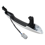 White Front Driver Outside Door Handle with Smart Entry System for Hyundai
