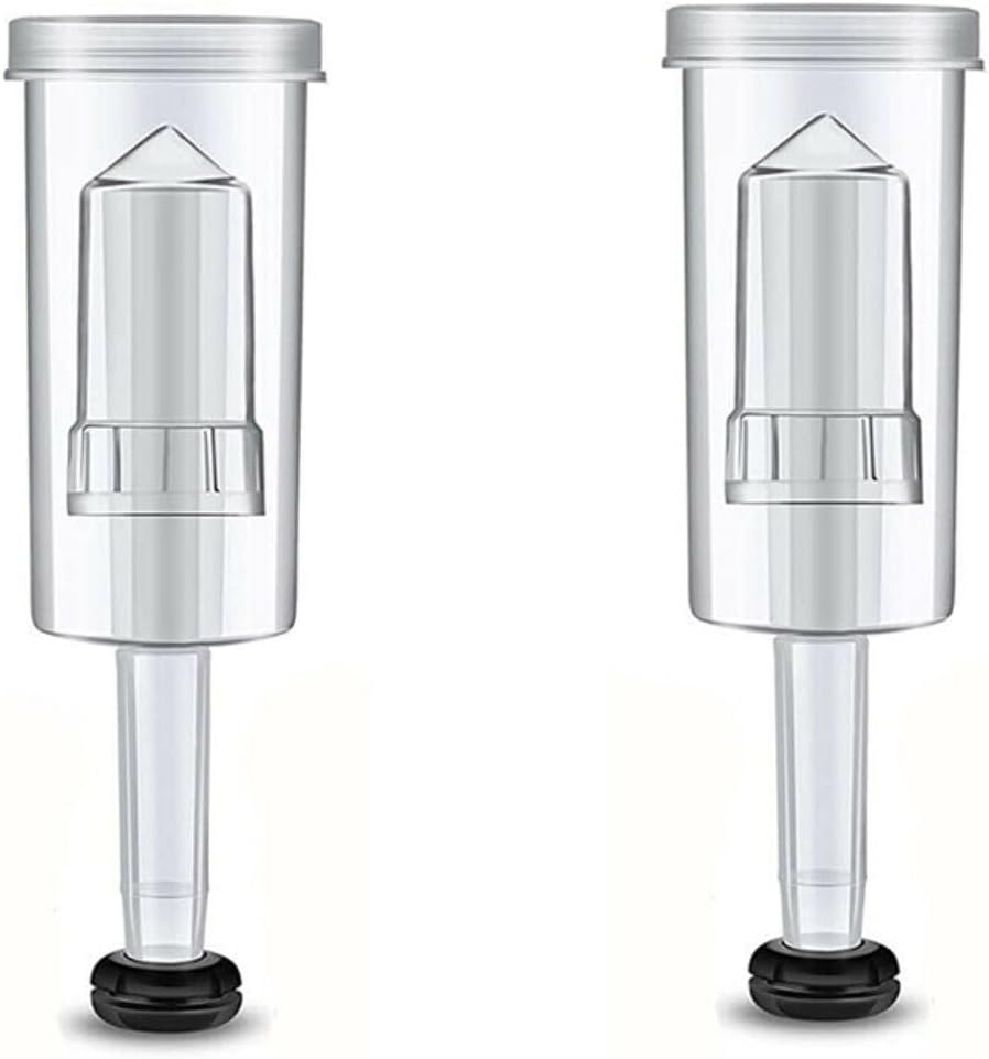 3-pcs Airlock Set with Grommet Brewing | Wine Making and Fermentation, PP Plastic with Silicone Seal, 1/2 in Lid Hole