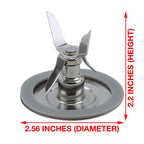 Ice Crusher Blender Blade 4961, Jar Bottom Cap 4902, Coupling and 2 Gaskets Replacement Part Compatible with Oster & Osterizer