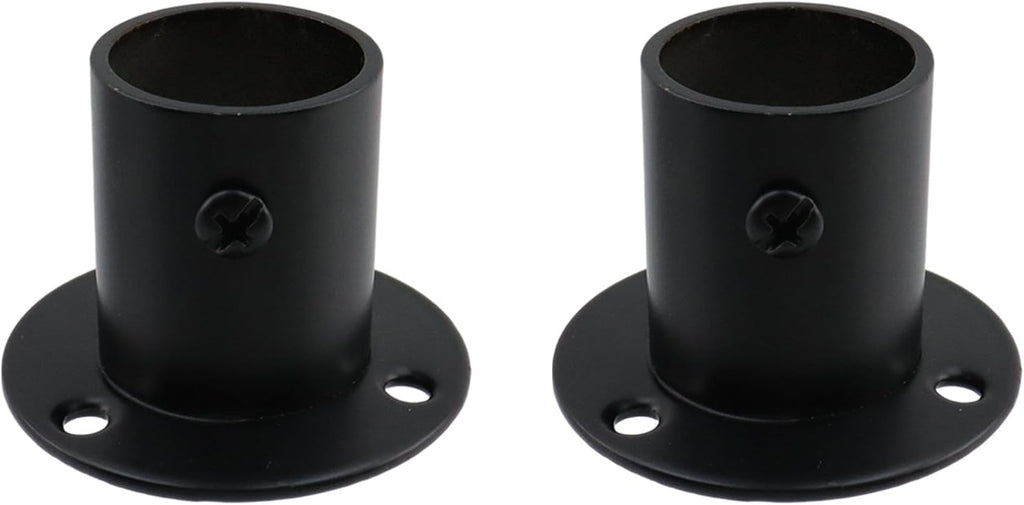 Geesatis 2Pack Stainless Steel Pole Sockets Flange Rod Holder (Fit 1")