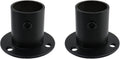 Geesatis 2Pack Stainless Steel Pole Sockets Flange Rod Holder (Fit 1")