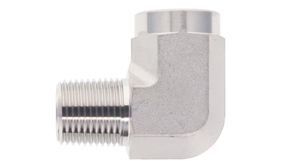 TITAN FITTINGS | 5502-04-06 | 90° Street Elbow 1/4" NPTF Male x 3/8" NPTF Female