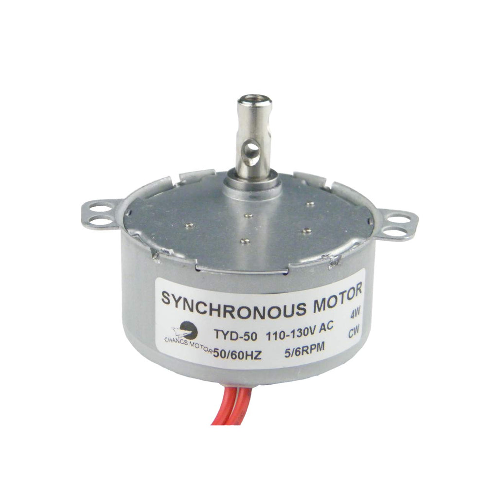 CHANCS TYD-50 110V 5-6RPM CW 50/60Hz Electric Synchron Motor for Electric Fireplace