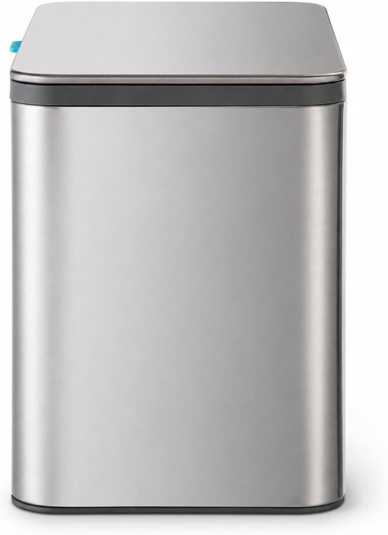 Kitchen Compost Bin with CleanAura, Stainless Steel, Small and Compact Design, Includes Placement Attachments, 5