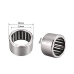 uxcell Needle Roller Bearings 25mm Bore 32mm OD 20mm Width 2pcs