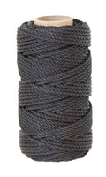 #36 X 121' Forever Black Tarred Twisted Nylon Twine 1/4 lb