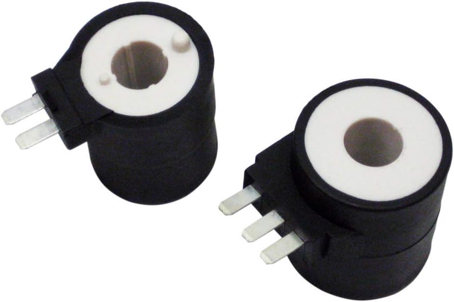Edgewater Parts 694539, 279834 Dryer Gas Solenoid Coil Kit (Primary & Secondary), Compatible With Whirlpool, GE, Electrolux, & Maytag, Gas Dryer Replaces, 08015679, 5300622602, 5308015680
