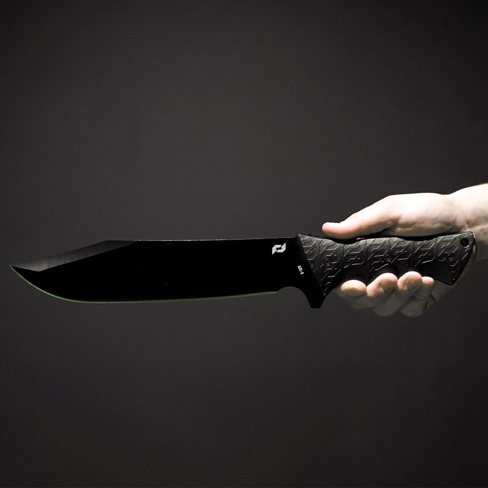 Delta Class Leroy Fixed Blade with High Carbon Stainless Steel Bowie Blade for Outdoor Activities