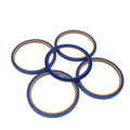 Compatible with Hallite HBY Hydraulic Cylinder Rod Seal Buffer Ring H660 Excavator