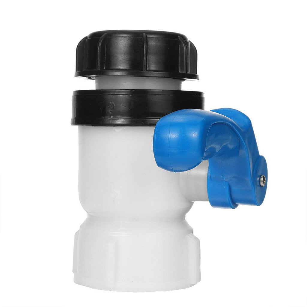 SGerste Continuous Butterfly Valve IBC Tank Adapter Tap Water Drain Container Mauser (DN50)