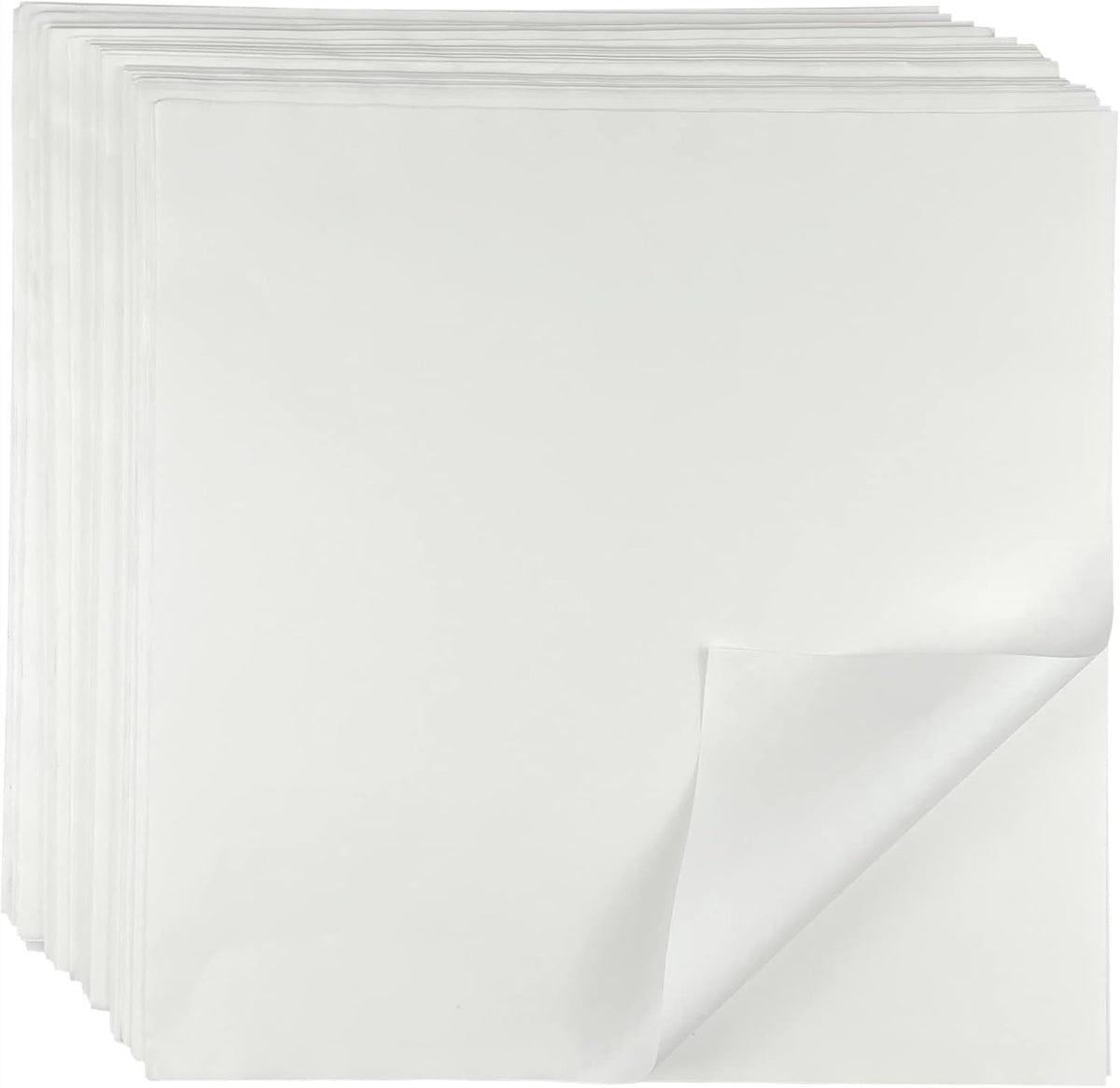Deli Paper Sheets 12" X 12" 100PK, Grease Proof Sandwich Wrapping Paper (White)