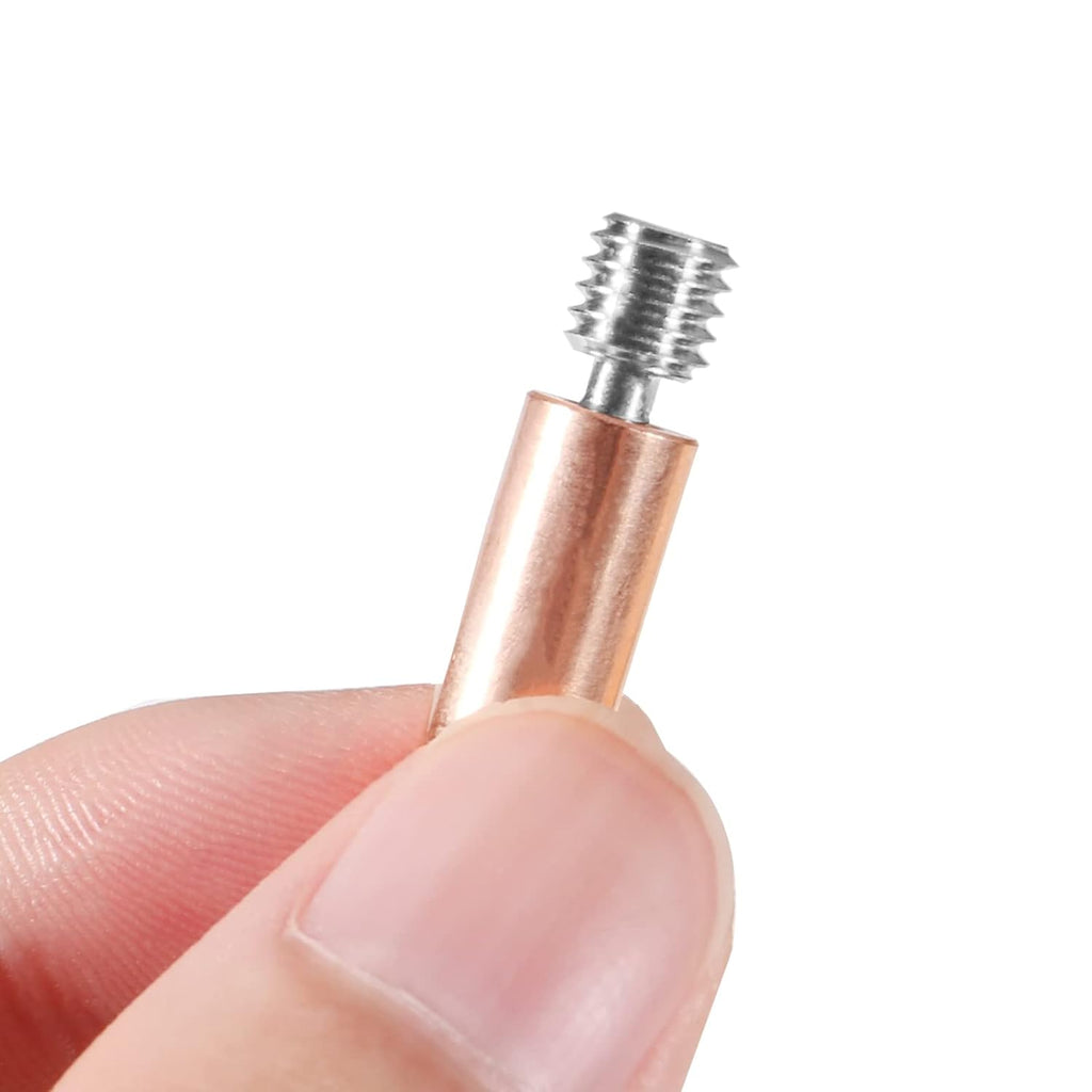 4pcs All Metal Bimetal Heatbreak Copper Titanium TC4 Throat High Temperature for Creality 3D Printer CR10 Hotend