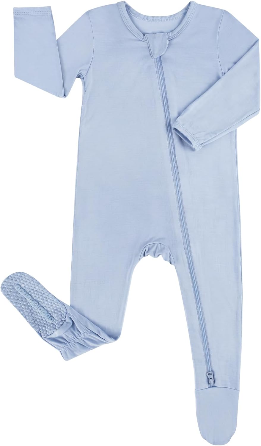 BubblePanda Rayon Made From Bamboo Baby Pajamas Long Sleeve Sleepers
