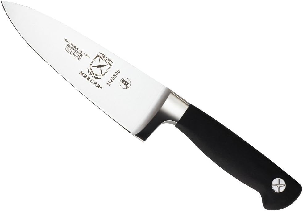 M20606 Genesis 6-Inch Chef's Knife, Black
