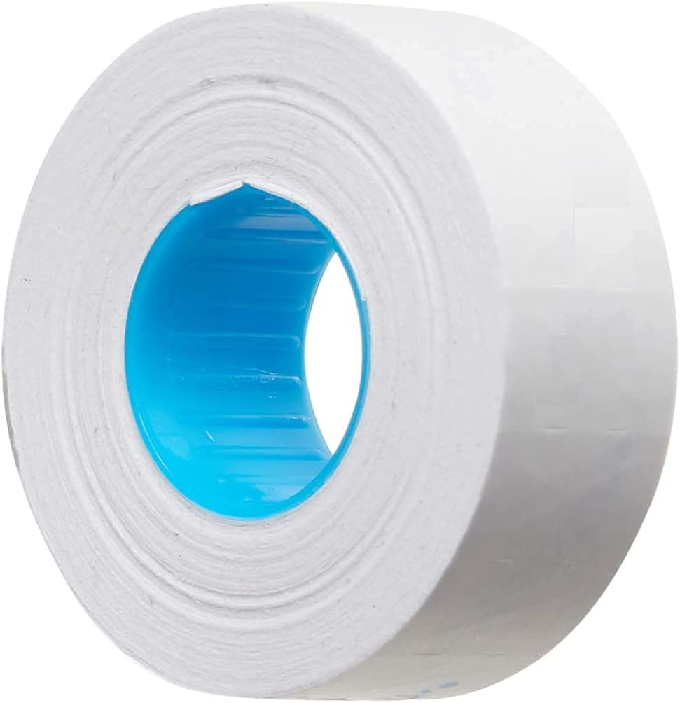 Premium 2212 Pricing Labels for Garvey and Contact 22-6 22-7 22-8 Price Gun - 9 Rolls, 11,000 Labels and Free Inker