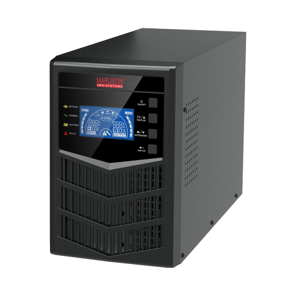 1000VA Online UPS, Double-Conversion Battery Backup, DSP, TUV