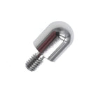 SUXING Spherical Point Contact Point for Dial Digital Indicator Depth Gauge Tip 4-48 UNF Thread Shank (1/4" Diameter)