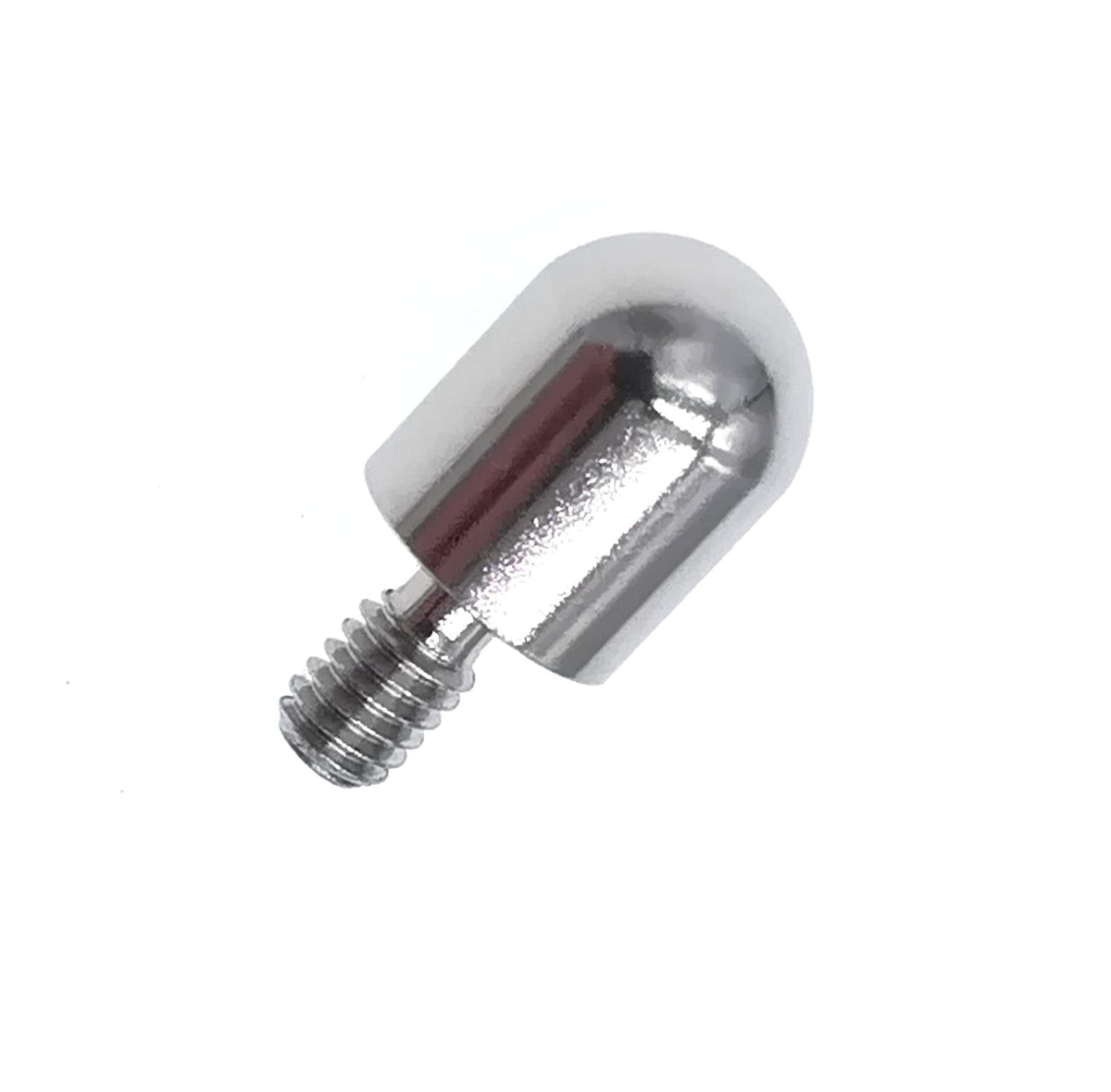 SUXING Spherical Point Contact Point for Dial Digital Indicator Depth Gauge Tip 4-48 UNF Thread Shank (1/4" Diameter)