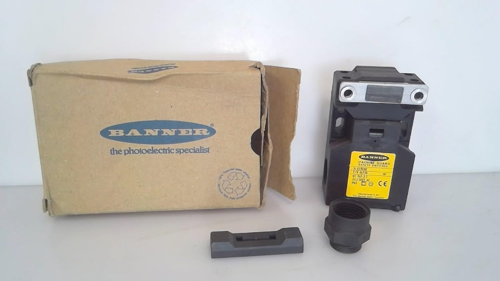 "Banner Engineering SI-QS90ME SAFETY, FLAT PACK SWITCH, IN-LINE, ACTUATOR POSITION, FRONT TOP"