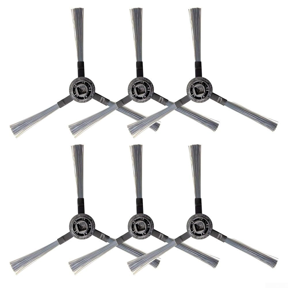 6 Pack Replacement Side Brush Kit, Side Brushes for bObsweep For Dustin/For Orb-i/For RC400, Robust Side Brush