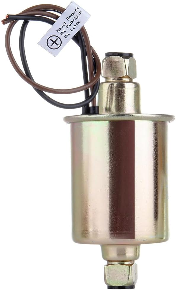 ECCPP E8012S Universal 12V Low Pressure Inline Fuel Pump 5-9PSI 30GPH