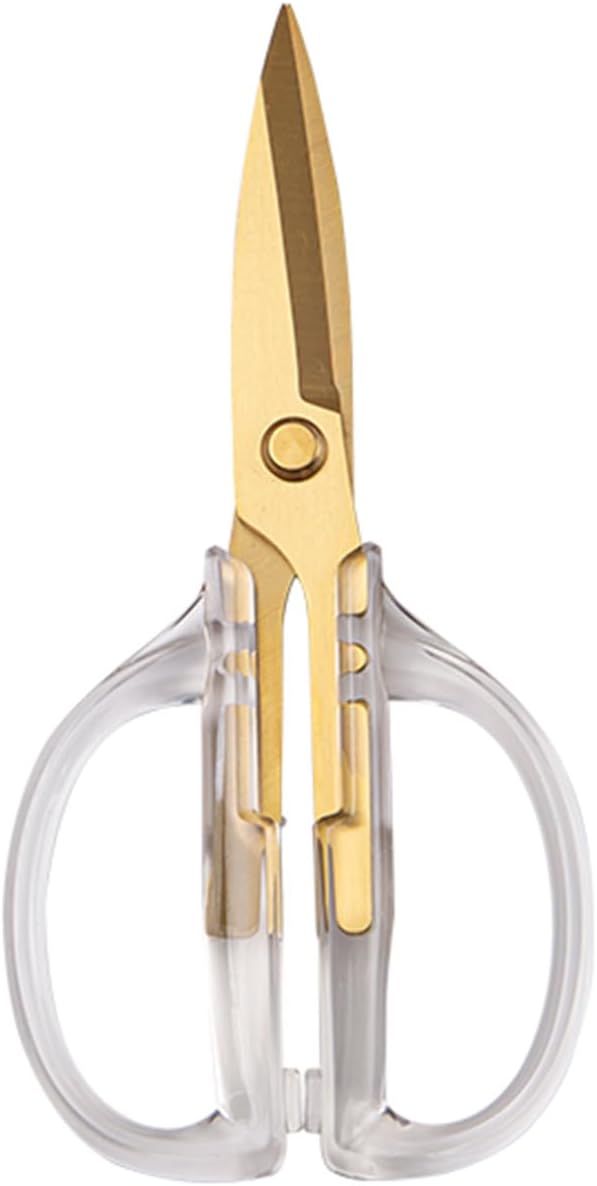 Kitchen Shears Scissors, ARCHIKING 7.7inch Gold Titanium Plated Scissor-Meat and Poultry Shears, Dishwasher Safe