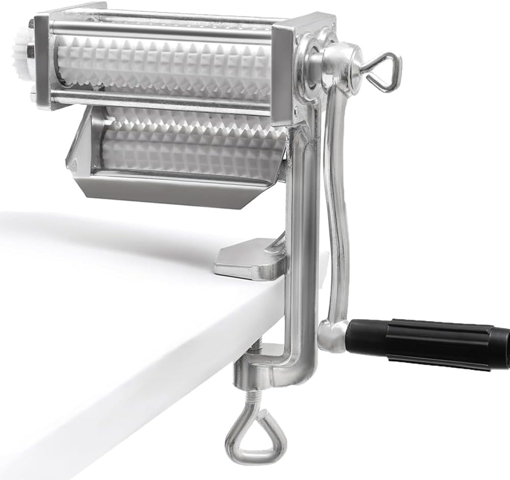 Manual Meat Tenderizer Cuber, Heavy Duty Steak Flatten with 4.75" Wide Feed