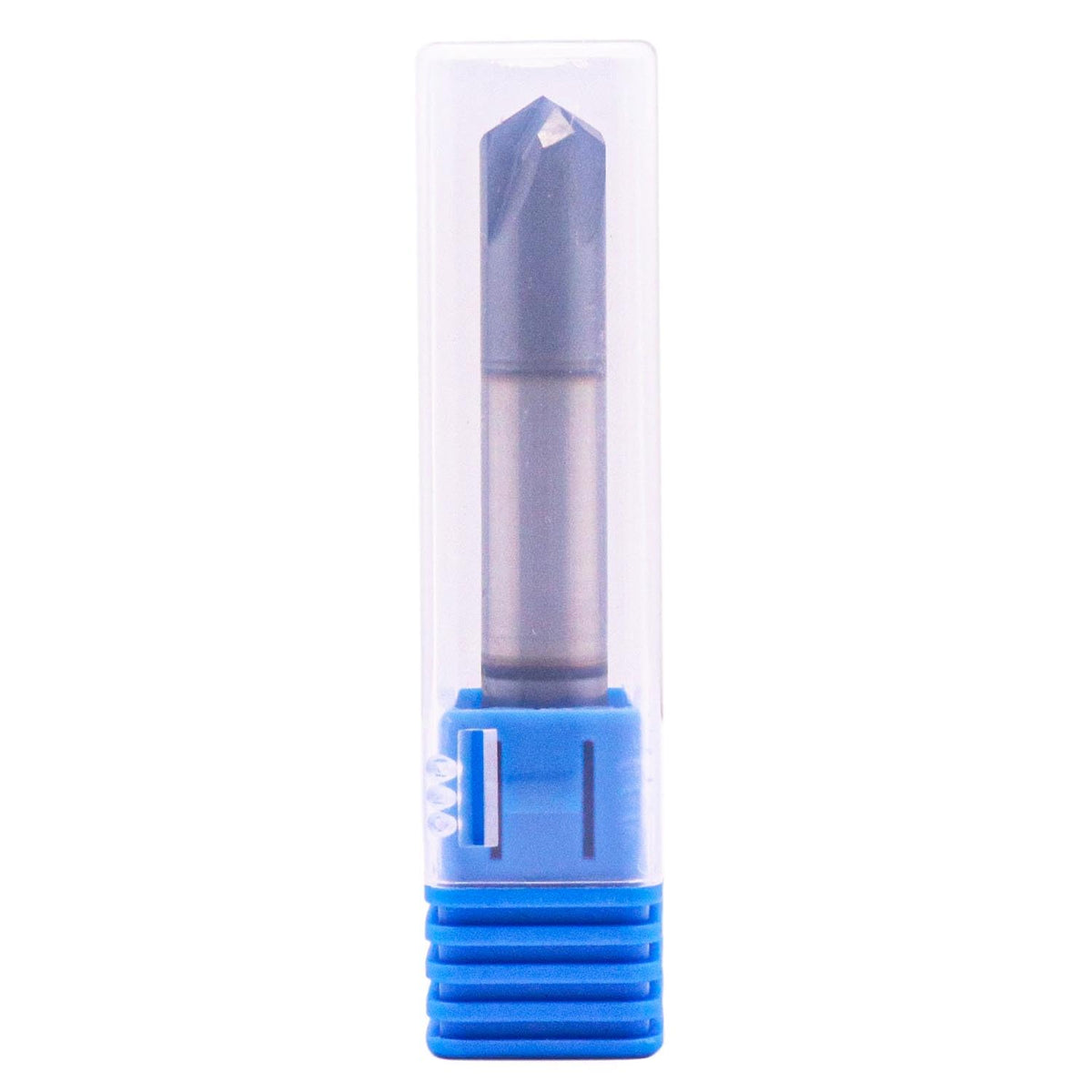3/8" 4 Flute 120° Double End Solid Carbide Chamfer End Mill - AlTiN Coated