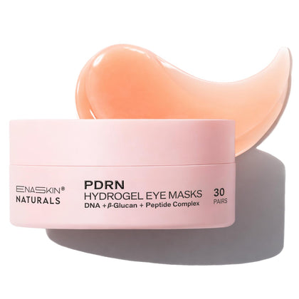 PDRN Under Eye Patches for Dark Circles & Puffiness - Korean Skin Care Hydrogel Eye Mask Salmon DNA, Peptide, Retinol