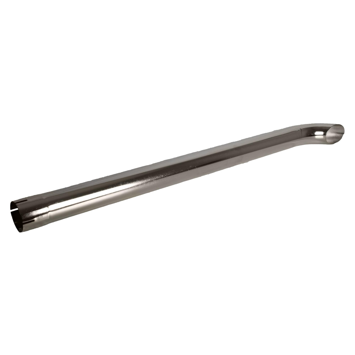 Bended End Exhaust Stack Pipe 3" x 48" Curved Chrome for JOHN DEERE