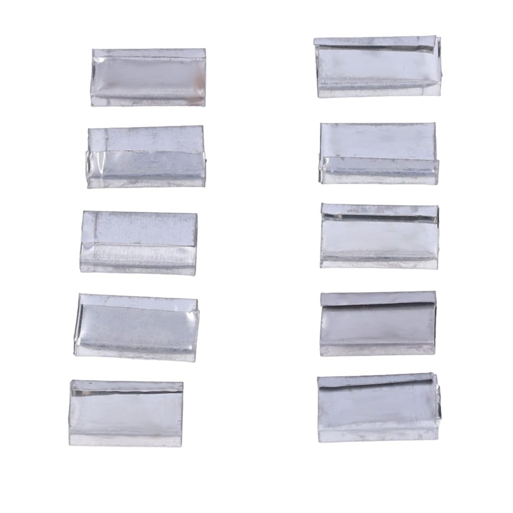 Packaging Strapping Seals, 1KG Iron Sheet, 12-16mm PP Belt