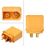 ELFCULB XT60 Connector,XT60H Plug Male with Sheath Housing for RC Battery Amass Connector Device Replace (6Pcs)
