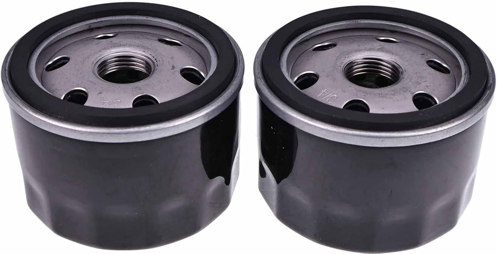 2PCS Oil Filter Compatible With Ariens 21548100 21550800 21551600 Bad Boy 063-2004-00 063-4025-00 EZ-Go Cart 492932 492932S