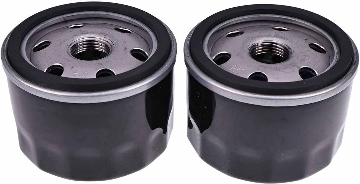 2PCS Oil Filter Compatible With Ariens 21548100 21550800 21551600 Bad Boy 063-2004-00 063-4025-00 EZ-Go Cart 492932 492932S