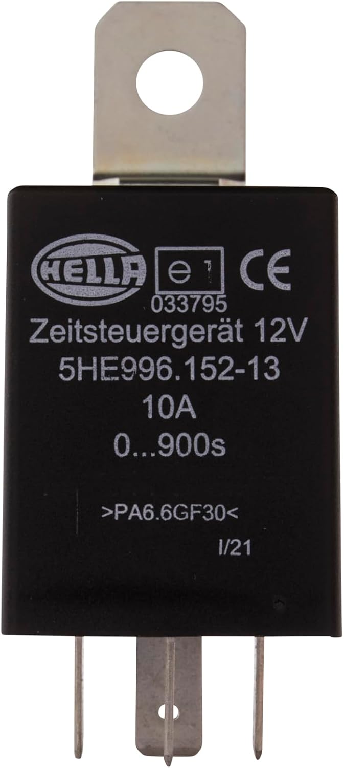 HELLA 996152131 12V Delay-On-Release, Time Delay Relay