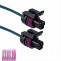 2Pcs Oil Pressure Sensor Connector Pigtail 5C3Z-12224-A LS1 LS6