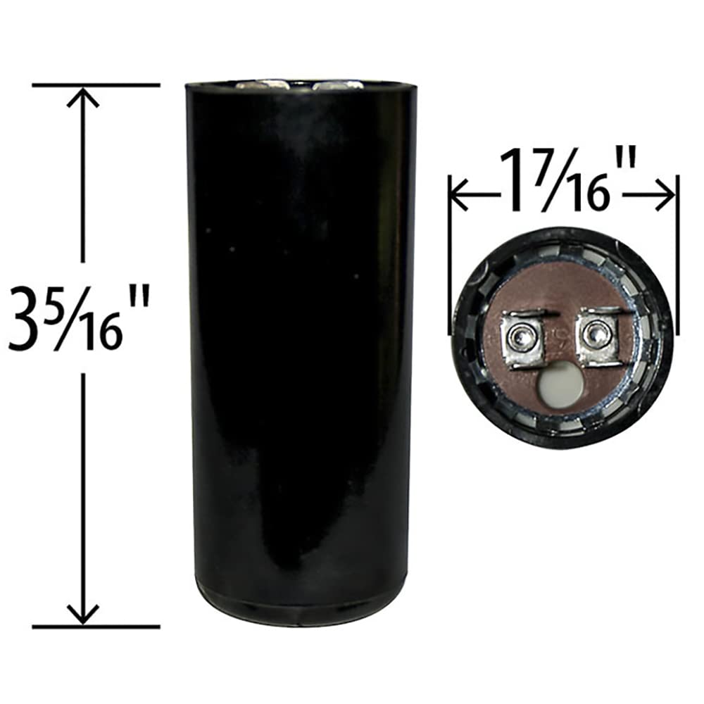 460-552 uF x 125 VAC U.S.A. CD60 AC Motor Start Capacitor 092A460B125AD2A