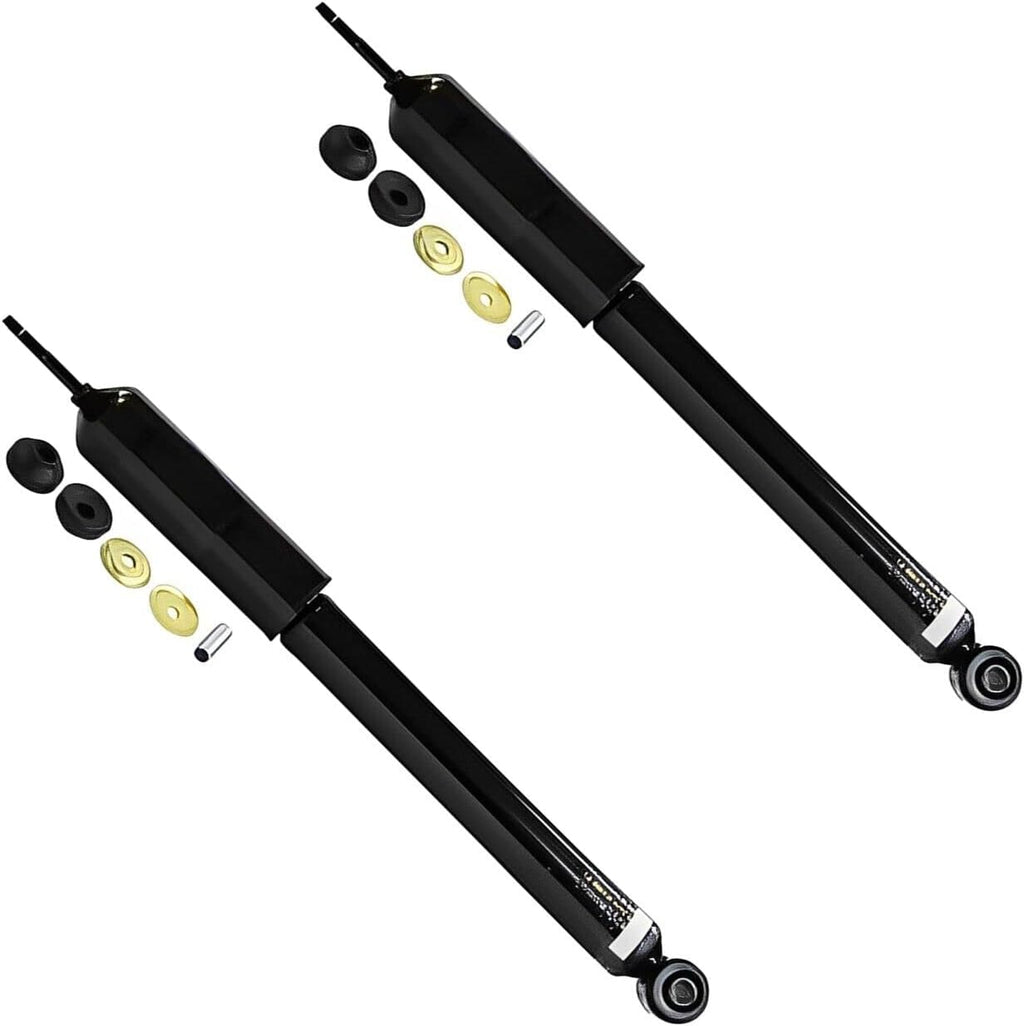 Detroit Axle - 2 Rear Shock Absorbers For Honda Civic 2012 2013 2014 2015