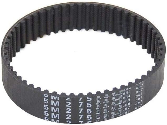 HTD 5M Close Loop Pulley Timing Belt Pitch 5mm Perimeter 255mm Width 15mm (5M-255, 15mm Width)