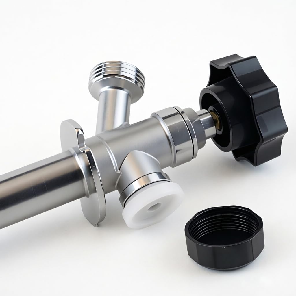 Frost Free Sillcock 14 Inch with Vacuum Breaker - Push Fit Connection - Lead-Free Brass Outdoor Faucet, Anti-Siphon