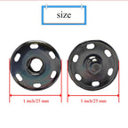 Sew on Snap Buttons Big Metal Snap Fastener LargeA Sewing Snaps Durable Sewing Press Studs Buttons Snaps for Fabric