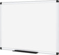 Magnetic Dry Erase Board, 36 X 24 Inches, Silver Aluminium Frame