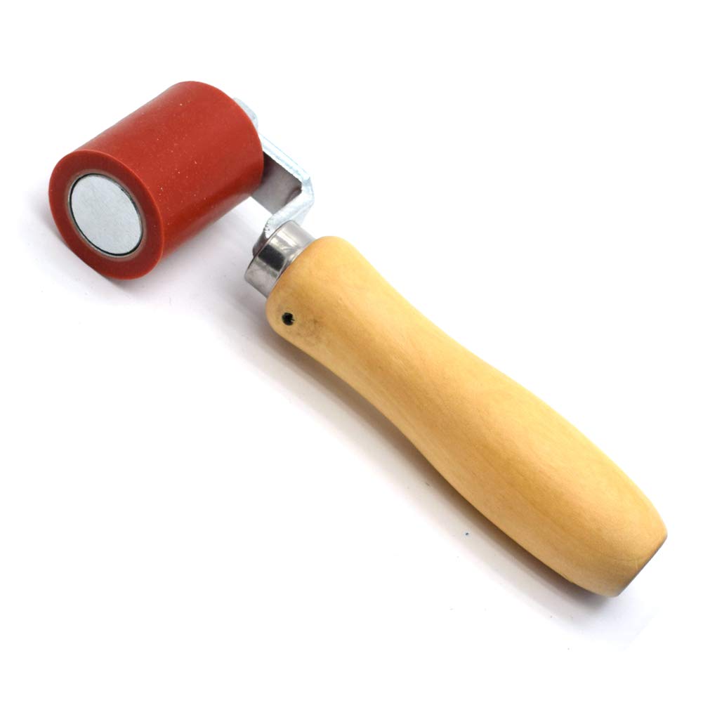 1-3/4 Inch Professional Heavy Duty 45mm Silicone Seam Roller for PVC/TPO/EPDM Roofing Vinyl Decking Membrane and