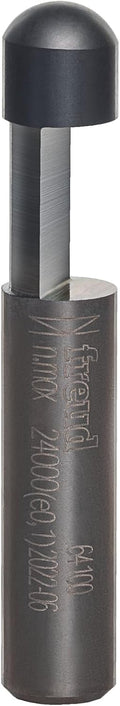 Solid Carbide Flush Trim Bit for Fast Plastic Laminate Trimming - Self-Piloting for Clean Cuts - 1/4" Shank, 24000